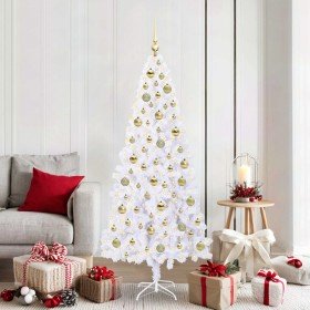 Árbol de Navidad artificial con 300 LED 180 cm PVC y Acero en Arboles de navidad | Comprar online en Foro24