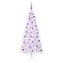 Árbol de Navidad artificial con 300 LED 180 cm PVC y Acero