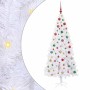 Árbol de Navidad artificial con 300 LED 180 cm PVC y Acero