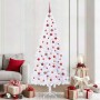 Árbol de Navidad artificial con 300 LED 210 cm PVC y Acero