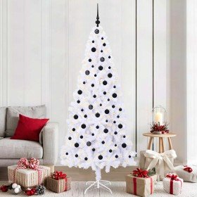 Árbol de Navidad artificial con 300 LED 210 cm PVC y Acero en Arboles de navidad | Comprar online en Foro24