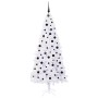 Árbol de Navidad artificial con 300 LED 210 cm PVC y Acero
