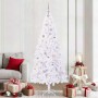 Árbol de Navidad artificial con 300 LED 210 cm PVC y Acero