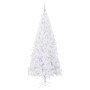 Árbol de Navidad artificial con 300 LED 210 cm PVC y Acero