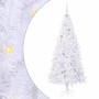 Árbol de Navidad artificial con 300 LED 210 cm PVC y Acero