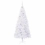 Árbol de Navidad artificial con 300 LED 210 cm PVC y Acero