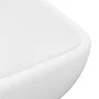 Lavabo de lujo de cerámica rectangular blanco mate 71x38 cm de vidaXL, Lavabos - Ref: Foro24-146954, Precio: 100,68 €, Descue...