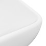 Matte white rectangular ceramic luxury washbasin 71x38 cm by vidaXL, Sinks - Ref: Foro24-146954, Price: 102,11 €, Discount: %