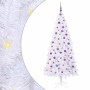 Árbol de Navidad artificial con 300 LED 210 cm PVC y Acero
