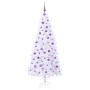Árbol de Navidad artificial con 300 LED 210 cm PVC y Acero