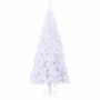 Árbol de Navidad artificial con 300 LED 210 cm PVC y Acero