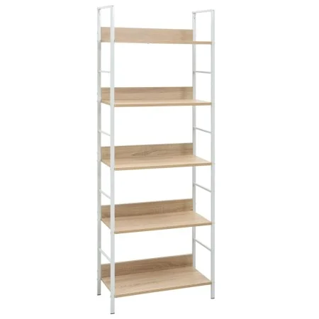 5-stufiges Regal aus technischem Eichenholz, 60 x 27,6 x 158,5 cm von vidaXL, Bücherregale und Regale - Ref: Foro24-288229, P...