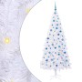 Árbol de Navidad artificial con 300 LED 210 cm PVC y Acero