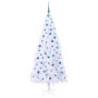 Árbol de Navidad artificial con 300 LED 210 cm PVC y Acero