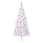 Árbol de Navidad artificial con 300 LED 240 cm PVC y Acero