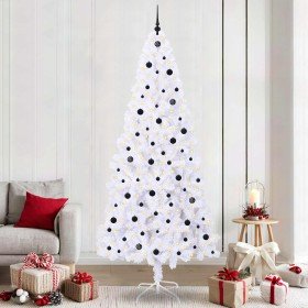 Árbol de Navidad artificial con 300 LED 240 cm PVC y Acero