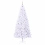 Árbol de Navidad artificial con 300 LED 240 cm PVC y Acero