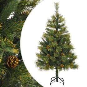 Árbol de Navidad artificial con piñas 150 cm
