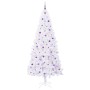 Árbol de Navidad artificial con 300 LED 240 cm PVC y Acero