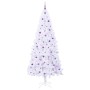 Árbol de Navidad artificial con 300 LED 240 cm PVC y Acero