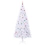 Árbol de Navidad artificial con 300 LED 240 cm PVC y Acero