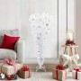 Árbol de Navidad artificial con 150 LED 120 cm PVC y Acero