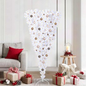 Árbol de Navidad artificial con 300 LED 180 cm PVC y Acero en Arboles de navidad | Comprar online en Foro24
