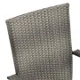 3-piece garden dining set in synthetic gray rattan by vidaXL, Garden sets - Ref: Foro24-3072483, Price: 222,81 €, Discount: %