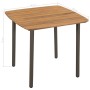 3 Stück synthetisches Rattan grau Garten Esszimmer Set von vidaXL, Gartensets - Ref: Foro24-3072483, Preis: 221,73 €, Rabatt: %