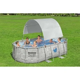 Bestway White abnehmbare Poolmarkise von Bestway, Pool- und Spa-Zubehör - Ref: Foro24-3202715, Preis: 118,76 €, Rabatt: %