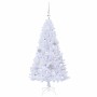 Árbol de Navidad artificial con 150 LED 120 cm PVC y Acero
