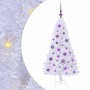 Árbol de Navidad artificial con 150 LED 120 cm PVC y Acero