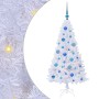 Árbol de Navidad artificial con 150 LED 120 cm PVC y Acero