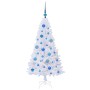 Árbol de Navidad artificial con 150 LED 120 cm PVC y Acero
