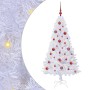 Árbol de Navidad artificial con 150 LED 150 cm PVC y Acero