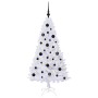Árbol de Navidad artificial con 150 LED 150 cm PVC y Acero
