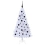 Árbol de Navidad artificial con 150 LED 150 cm PVC y Acero