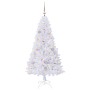 Árbol de Navidad artificial con 150 LED 150 cm PVC y Acero