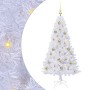 Árbol de Navidad artificial con 150 LED 150 cm PVC y Acero