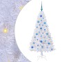 Árbol de Navidad artificial con 150 LED 150 cm PVC y Acero