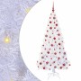 Árbol de Navidad artificial con 300 LED 180 cm PVC y Acero