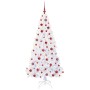 Árbol de Navidad artificial con 300 LED 180 cm PVC y Acero