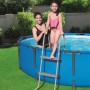 Bestway Escalera para piscina de 2 peldaños Flowclear 84 cm