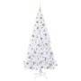 Árbol de Navidad artificial con 300 LED 180 cm PVC y Acero