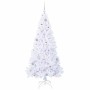 Árbol de Navidad artificial con 300 LED 180 cm PVC y Acero