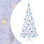 Árbol de Navidad artificial con 300 LED 180 cm PVC y Acero