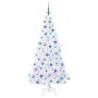 Árbol de Navidad artificial con 300 LED 180 cm PVC y Acero