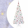 Árbol de Navidad artificial con 300 LED 180 cm PVC y Acero
