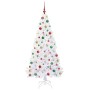 Árbol de Navidad artificial con 300 LED 180 cm PVC y Acero