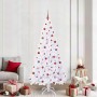 Árbol de Navidad artificial con 300 LED 210 cm PVC y Acero